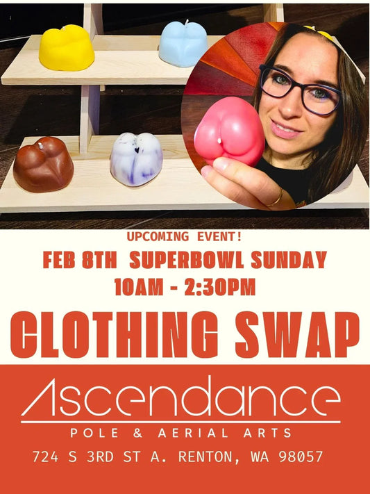 Clothing Swap with Ascendance Pole and Aerial Arts