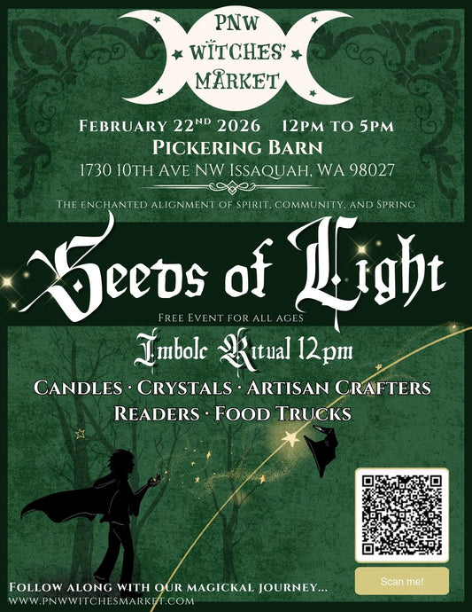 PNW Witches' Market Seeds of Light