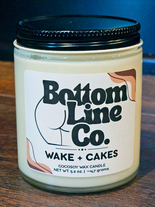 Candle Jar - Wake and Cakes