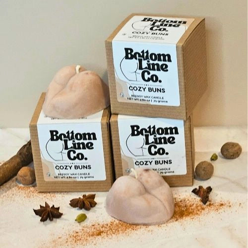 Butt Candle - Cozy Buns