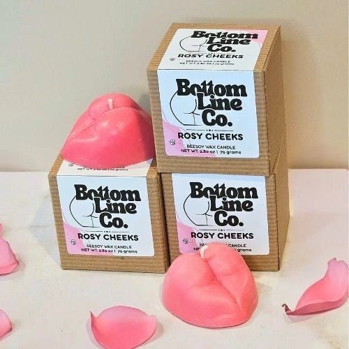 Butt Candle - Rosy Cheeks